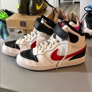 Nike Kids Sneakers - Red, Black, White